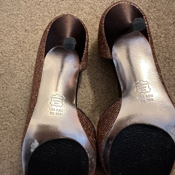 NINA NEW YORK metallic kitten heals size 6.5 - Picture 3 of 3